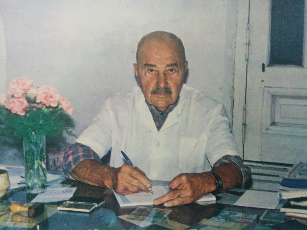 Dr. Raúl María Gutiérrez (1909-2003), fundador y primer presidente del Círculo Médico de Chivilcoy, en 1958.